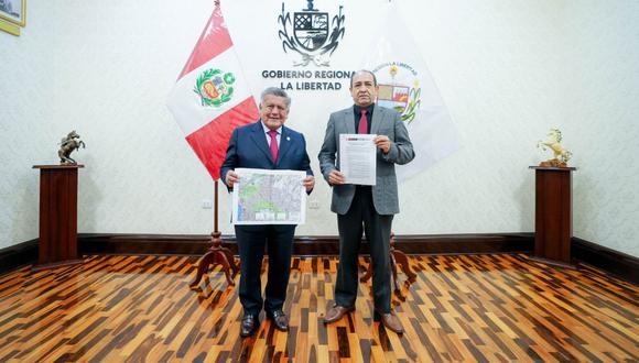 César Acuña firmó Acta de Acuerdo de Límites, junto a representantes de la Presidencia del Consejo de Ministros.