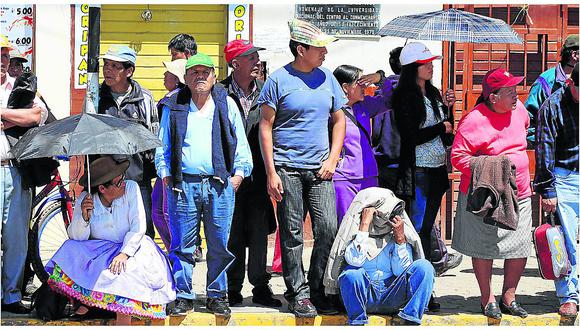 ​Huancayo registra picos de 19 UV de radiación, Tarma y La Oroya con valores extremos 