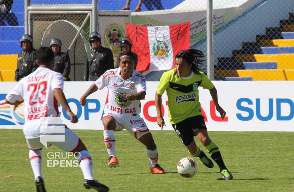 Amargo Debut, Inti Gas cayó 0 -1  ante Atlético Nacional (Fotos)