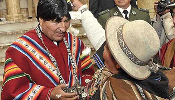 Evo Morales: Mi fortuna creció gracias a los ponchos