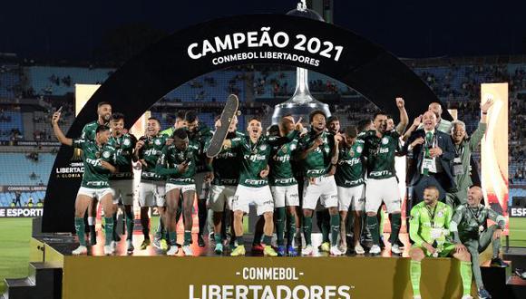 Palmeiras ya tiene tres títulos de la Copa Libertadores. (Foto: AFP)