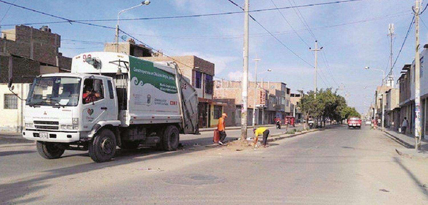 Cambian horarios para el recojo de basura en las calles de Chiclayo