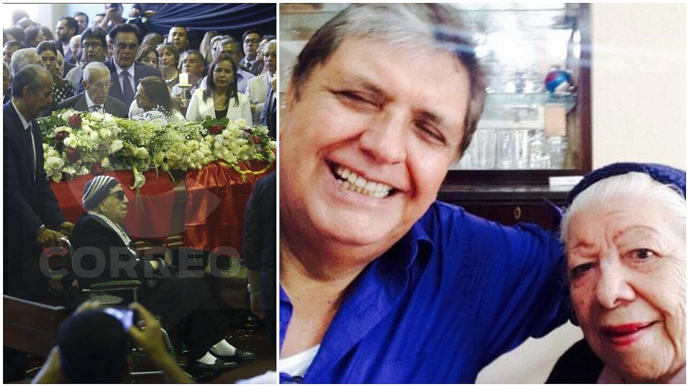 Madre de Alan García llegó a despedirse de expresidente en la 'Casa del Pueblo'
