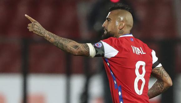 Arturo Vidal tiene 33 goles en 135 partidos en la selección de Chile. (Foto: AFP)