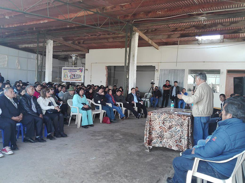 Gremio plantea un Parque industrial fronterizo para beneficiar a 950 Mypes