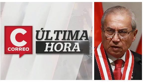 ​Correo Última Hora: congresistas fujimoristas firman expediente que recomienda destitución de Pedro Chávarry