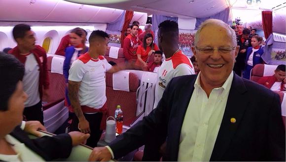Perú vs. Nueva Zelanda: PPK despide a la selección peruana en aeropuerto (VIDEO)