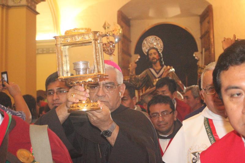 Reliquias de San Judas Tadeo llegaron a Trujillo