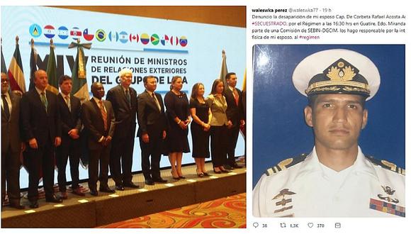 Grupo de Lima condena asesinato de capitán venezolano Rafael Acosta 