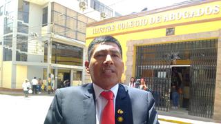 Tacna: Exdecano de abogados condonó todas las multas antes de dejar el cargo