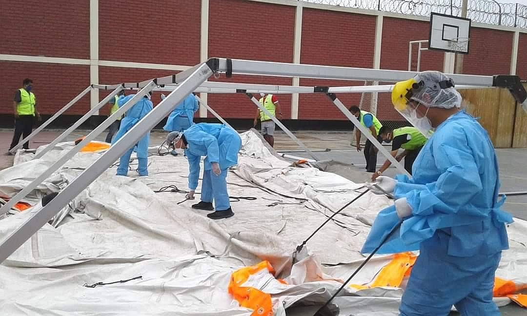 La Libertad: Interno del penal El Milagro contagiado de Covid-19 fuga del hospital Regional 