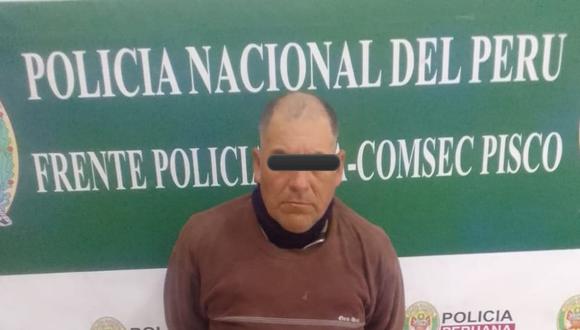 Policía detiene a presunto abigeo por robo de caballos en Pisco