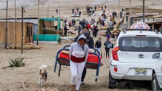 Desalojan a invasores por levantar 450 lotes en terrenos del Estado, en Áncash (VIDEO)