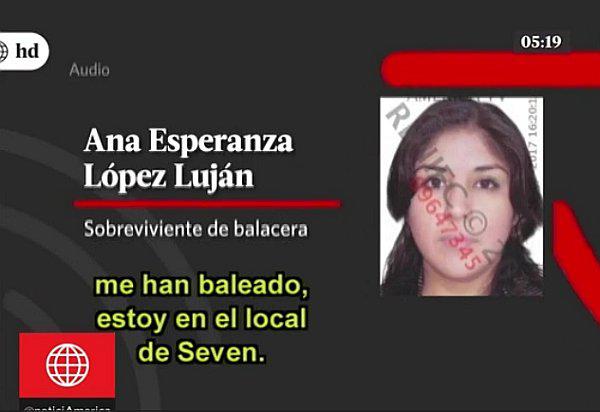 ​Independencia: Revelan estremecedor audio en el que mujer herida pide auxilio en medio de tiroteo