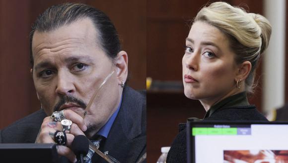 Johnny Depp y Amber Heard enfrentados en nuevo juicio. (Foto: AFP)
