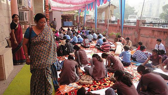 Crean una biblioteca con 15.000 libros en una aldea de la India