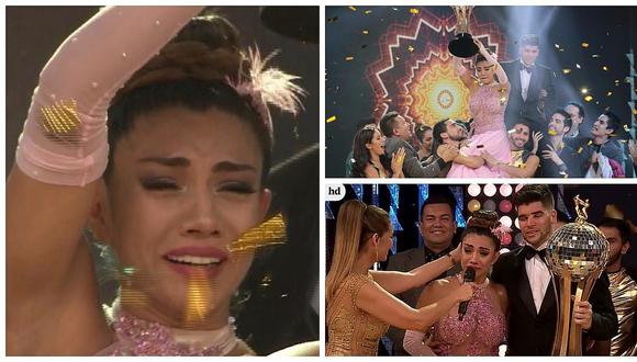  El Gran Show: Diana Sánchez es la campeona y entre lágrimas alzó la copa de la primera temporada 2017 (VIDEO)