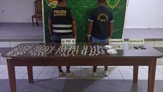 Sujeto es detenido con 240 bolsitas de PBC          en distrito de San Juan Bautista en Ica
