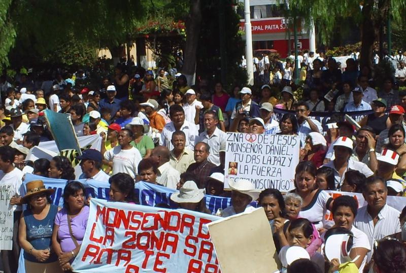 Talara: Entre amenazas hoy realizan paro contra la corrupción