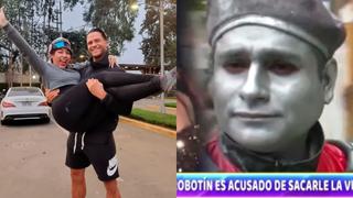 Robotín le fue infiel a la Robotina por tomarse foto con Fabio Agostini (VIDEO)