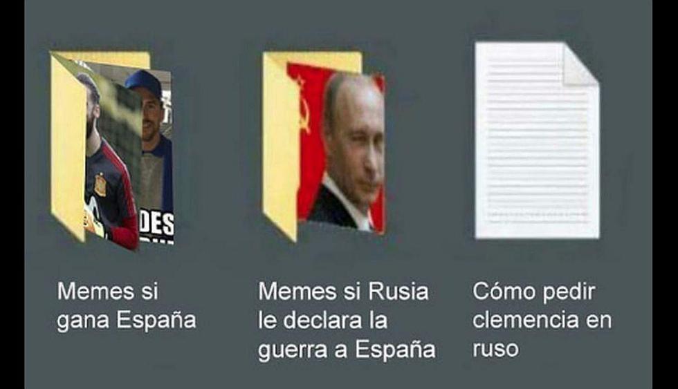 Temprana eliminación de España frente a Rusia genera ola de graciosos memes