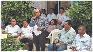 Anselmo Lozano, gobernador regional de Lambayeque, sabía que se le venía la noche