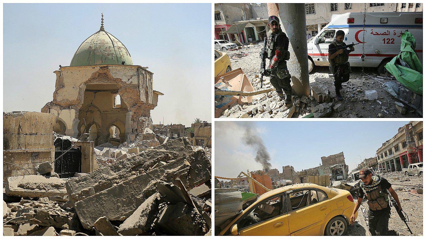 Irak reconquista mezquita de Mosul y pone "fin" del califato del Estado Islámico (VIDEO)
