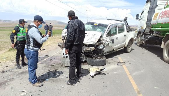 Conductor de camioneta protagonista del accidente decidió huir del lugar. (Foto: Difusión)