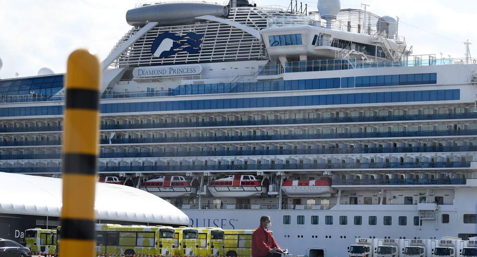 El crucero quedó en cuarentena en el puerto japonés de Yokohama el pasado 3 de febrero, con 3.700 personas a bordo. Cerca de 600 pasajeros o tripulantes se habían contagiado con el coronavirus. (AFP).