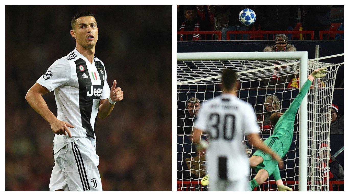 ​Remate de Cristiano Ronaldo generó impresionante tapada de David De Gea (VIDEO)