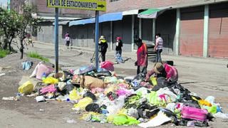 Exigen plan para recojo de residuos sólidos en mercados del Avelino Cáceres