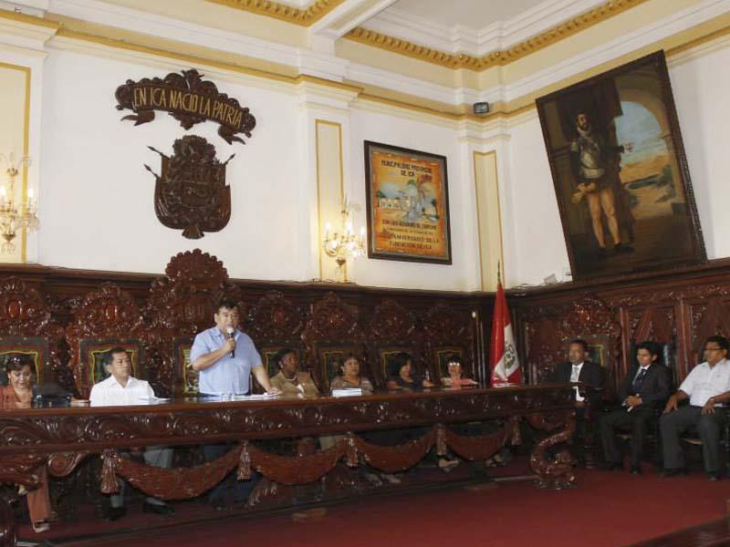 Nuevos gerentes en la Municipalidad Provincial de Ica
