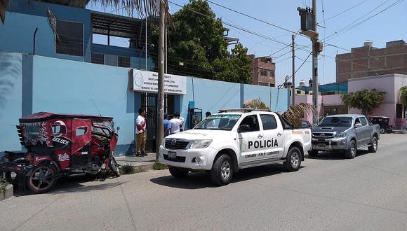 Mototaxista muere tras chocar contra un camión en Lambayeque