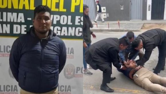 En San Juan de Lurigancho, policías detuvieron a sujeto que exigía S/ 1.000 a adolescente de 13 años para no difundir fotos íntimas. (Captura: América Noticias)