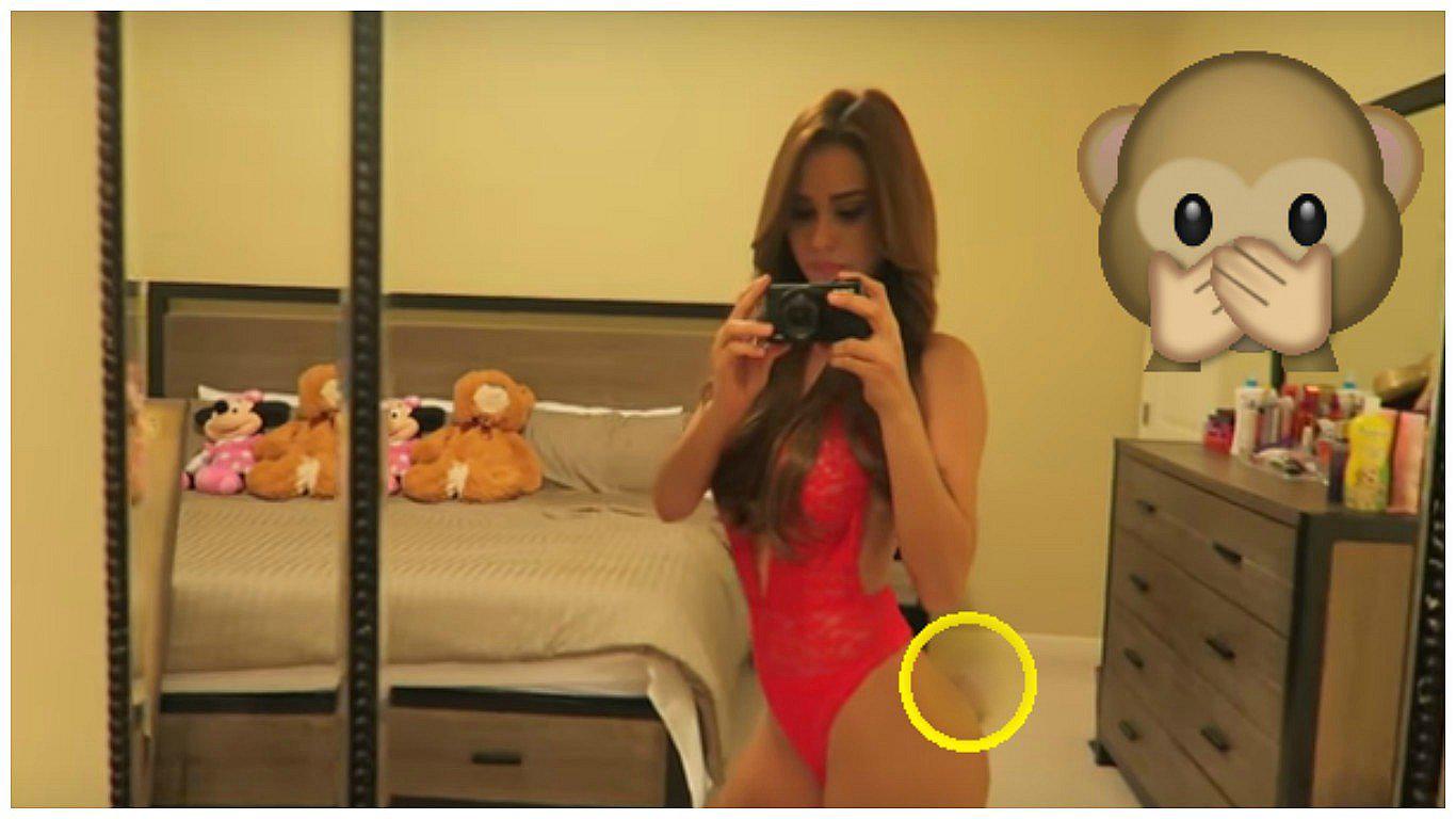 YouTube: quiso hacer video 'hot' pero un 'detalle' le quitó protagonismo (VIDEO)
