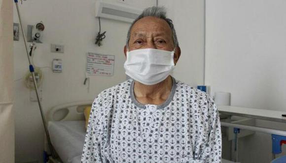 Paciente de 84 años vence el COVID-19 y pasará la Navidad con su familia (Foto: Minsa)