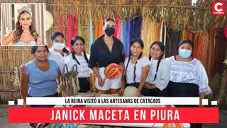 Miss Perú Janick Maceta lanza programas para emprendedores en Piura