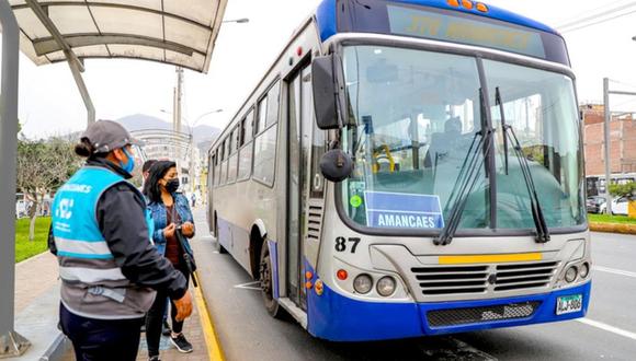 Los vecinos de Flor de Amancaes ahora podrán viajar en el nuevo servicio alimentador 370. Foto: ATU