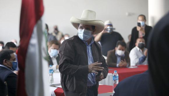 Presidente Pedro Castillo señaló que el oxígeno que será un derecho del pueblo, y "no se puede seguir traficando con la salud del pueblo peruano" (Foto: Jorge Cerdán / GEC)