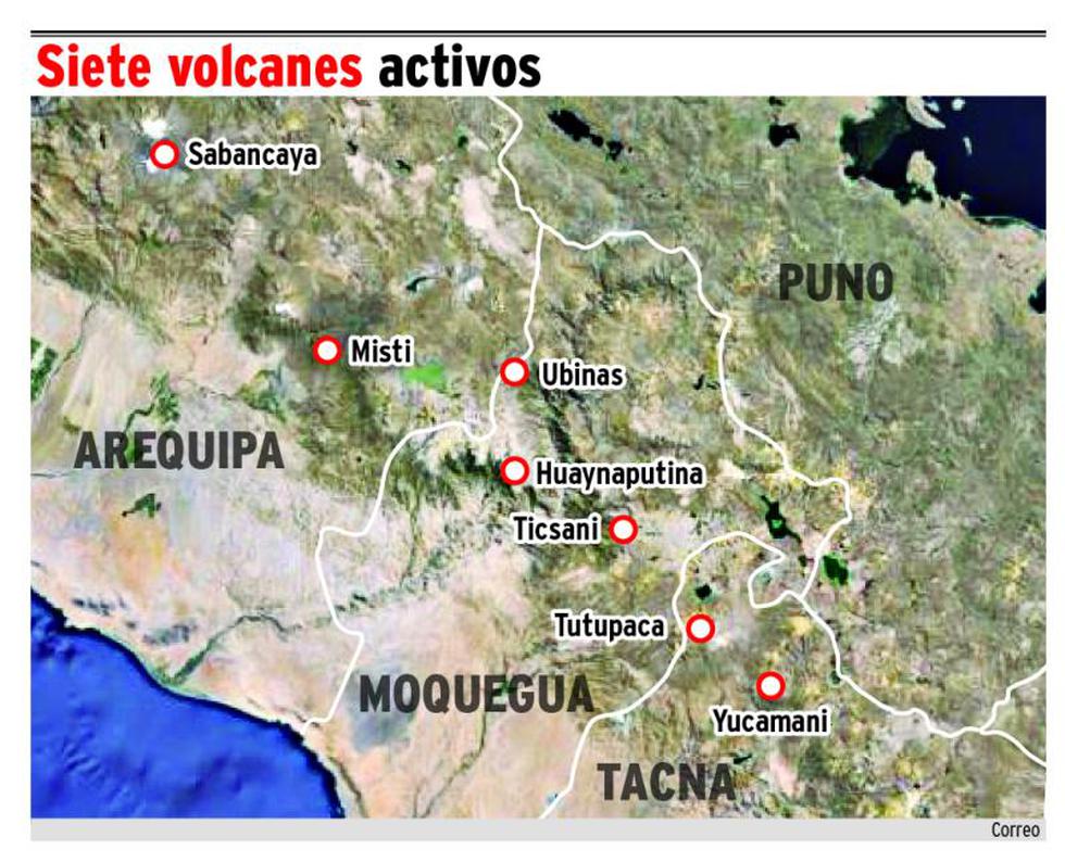 Volcán Misti emite fumarolas que afectan a tres mil familias 