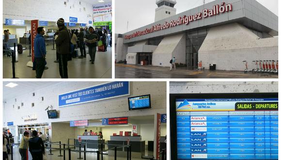 Arequipa: Vuelos comerciales se normalizan en aeropuerto Aflredo Rodríguez Ballón