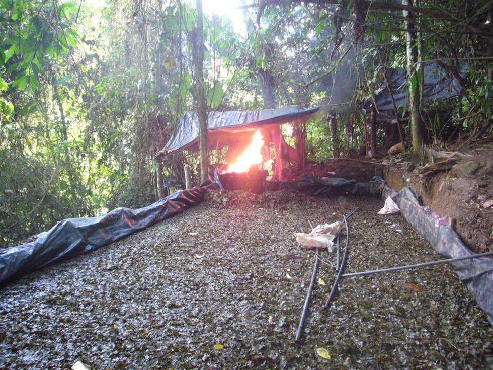 VRAE: Narcotraficantes crean sus propios insumos para elaborar droga