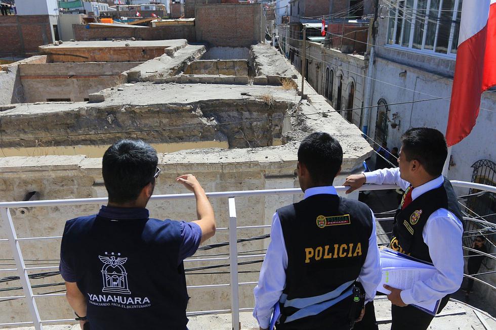 Daños en vivienda de Zona Monumental de Yanahuara generan multa de 21 mil soles (FOTOS)