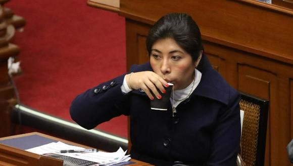 Betssy Chávez es acusada de respaldar el golpe de estado de Pedro Castillo. (GEC)
