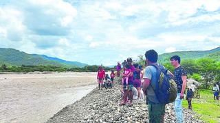 Piura: El caudal del río aumenta y preocupa a la población