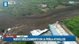 Huaral: Nuevo deslizamiento de tierra golpea a la población de La Perla y hay dos desaparecidos (VIDEO)