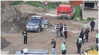 Policía muere al interior de un patrullero en el distrito de Chilca en Huancayo (VIDEO)