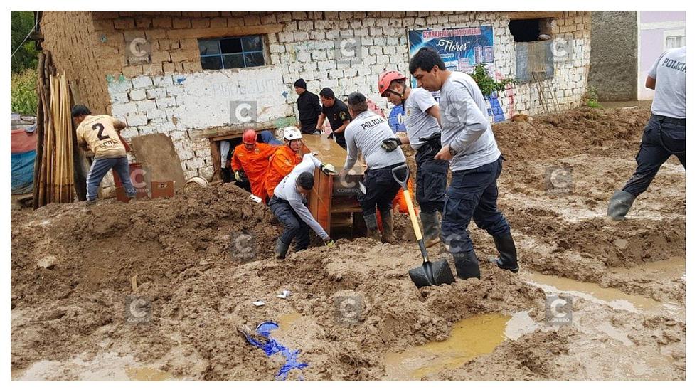 Deslizamientos provocan daños en viviendas y cultivos en Huancayo (FOTOS)