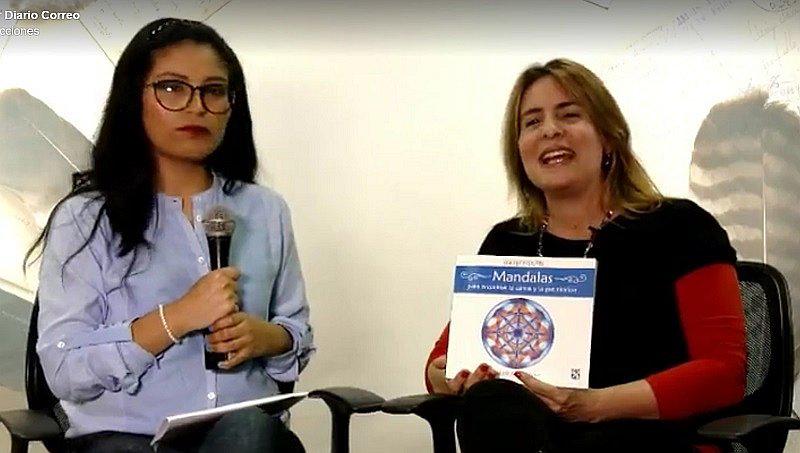 ​Carla Galardi es psicoterapeuta y autora del libro de "Mandalas"