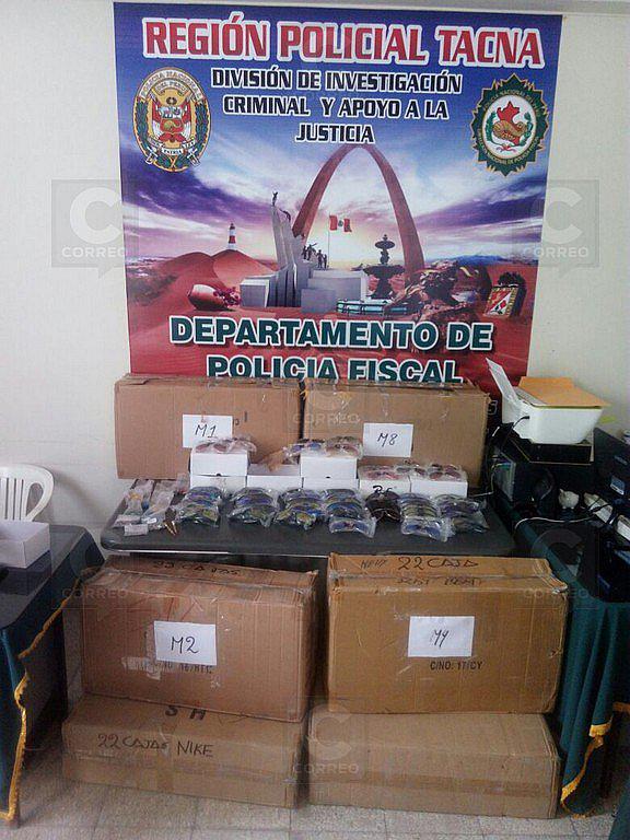 Decomisan lentes “bamba” por S/ 450,000